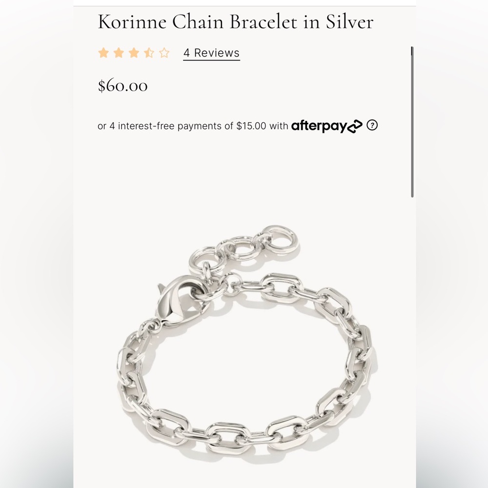 Kendra Scott Korrine Chain Bracelet